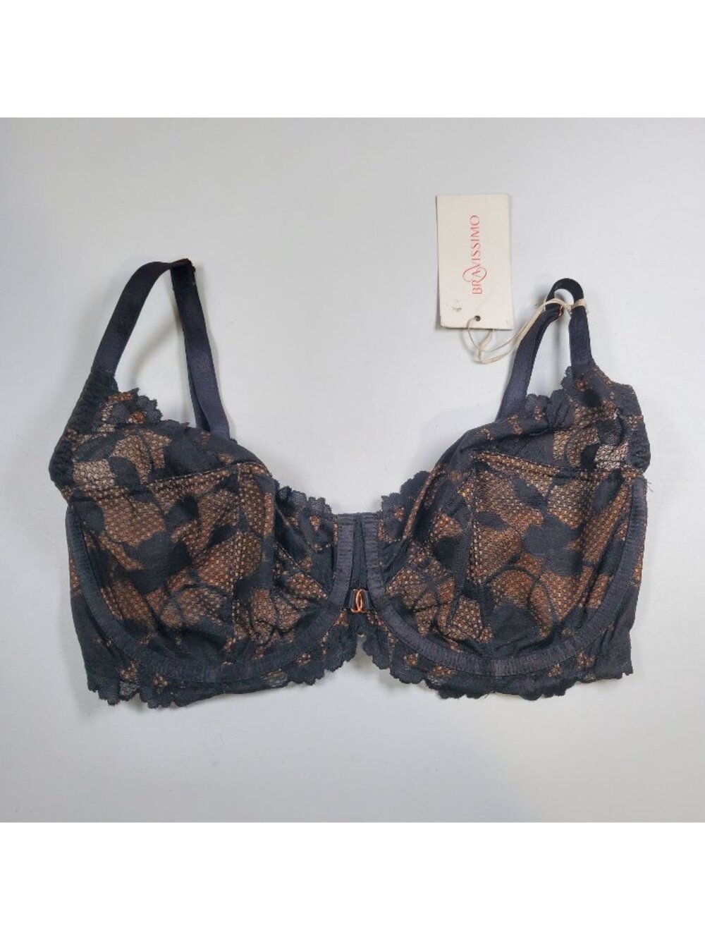 Bravissimo Millie Luxe Bra Women Size 30H NWT Non Padded Lace Flex Intimates